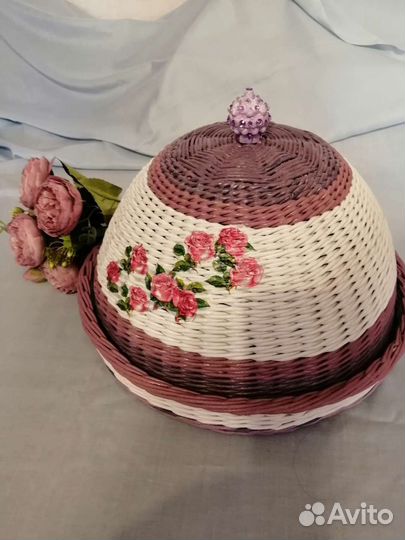 Хлебница плетеная- шикарный подарок