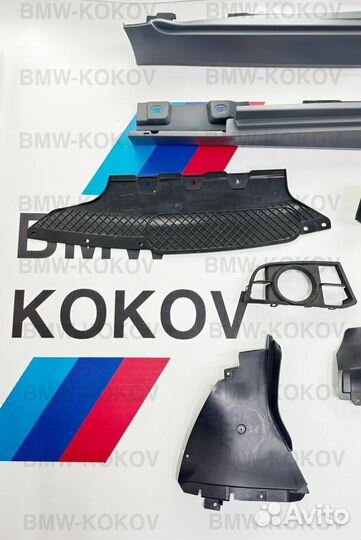 Комплект обвеса в стиле Мтех М пакет на BMW F10