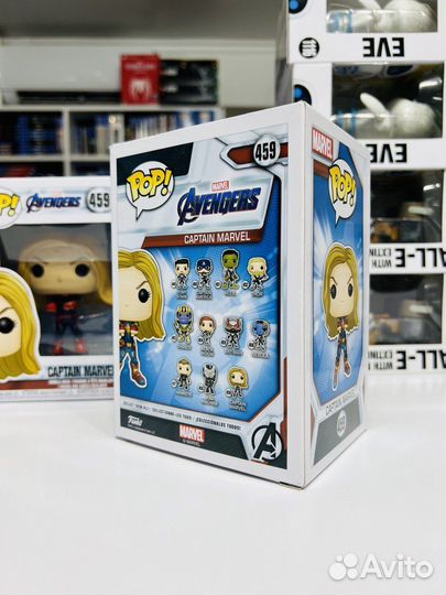 Фигурка Funko POP Marvel Captain Marvel Avengers