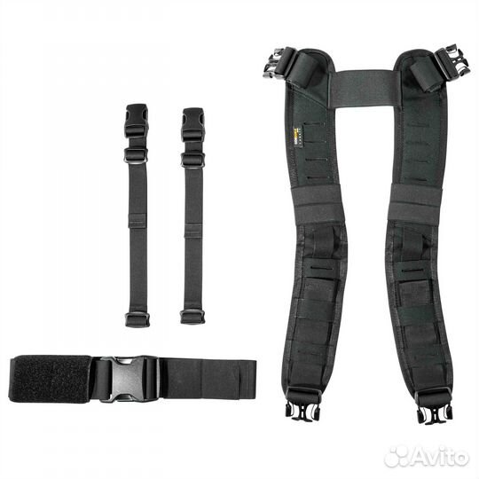 Tasmanian Tiger Adapter Set Chest Rig black