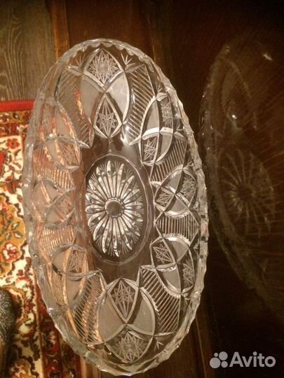 Хрустальная ваза