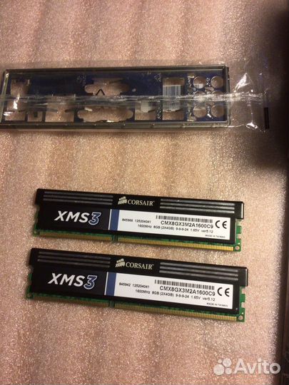 Материнская плата asus Z87-А с комплектом