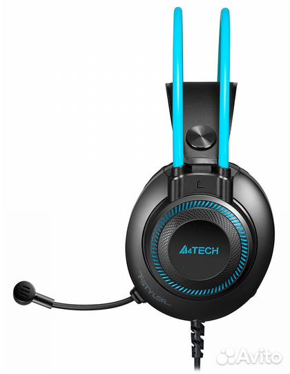 Наушники A4Tech Fstyler FH200U gray/blue