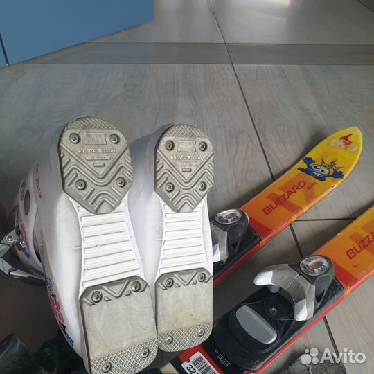 Лыжи 90 и ботинки eu29