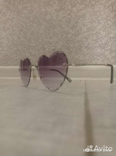 Очки сердечки