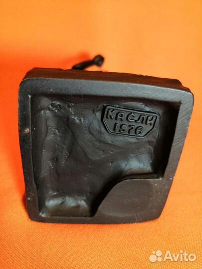 Статуэтка чугун Хулиган Мишка Квакин Касли 1976