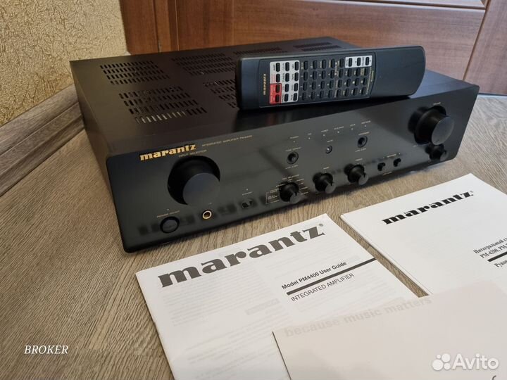 Усилитель Marantz pm4400 (230v) с пультом