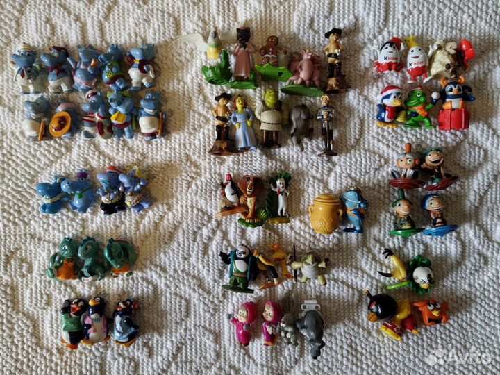 Игрушки из киндера Киндер