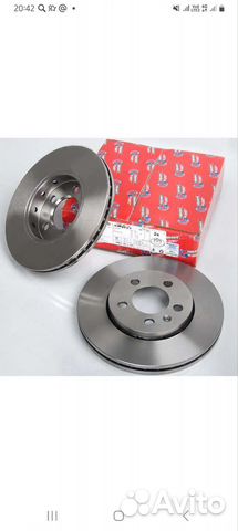 Тормозные диски передние mitsubishi lancer 10
