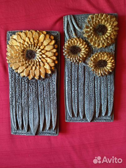 Пара :Настенное панно керамика