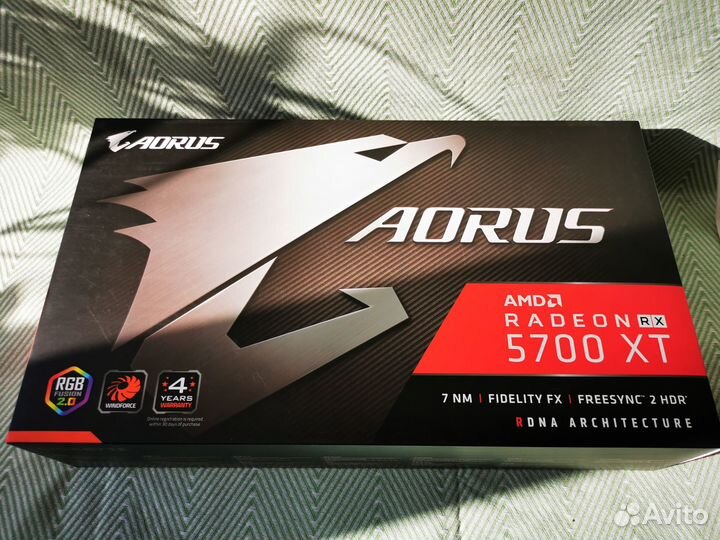 Rx 5700xt aorus на гарантии днс