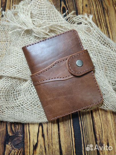 Обложка для документов. Натуральная кожа