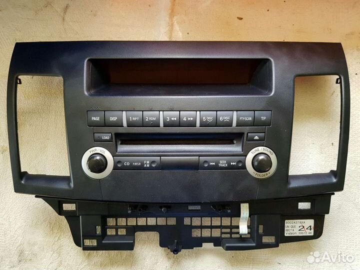 Штатная магнитола Mitsubishi Lancer X