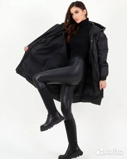 Пуховик зима