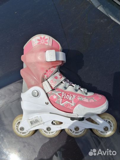 Коньки роликовые, и набор защиты Oxelo