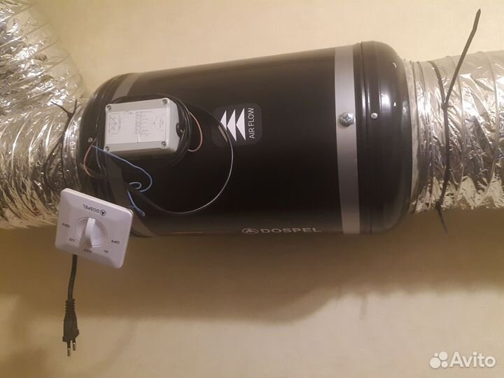 Канальный вентилятор Dospel TD Silent 200