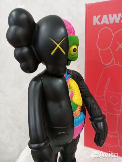 Игрушка Kaws anatomy органы, черный