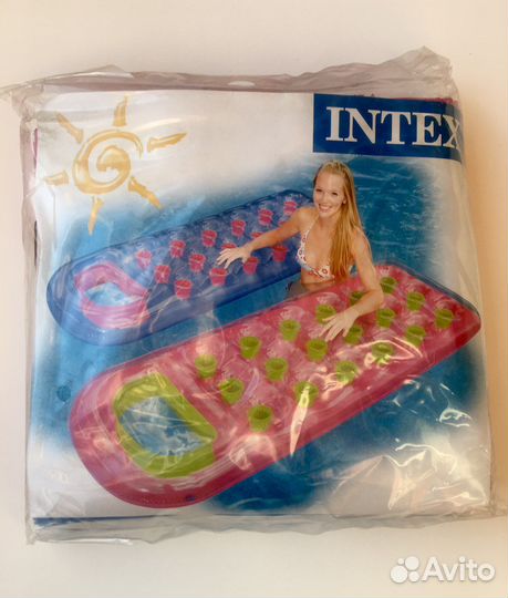 Надувной матрас intex