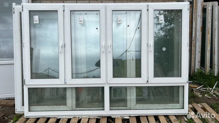 Окна пластиковые бу
