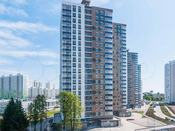 2-к. квартира, 74,4 м², 5/22 эт.