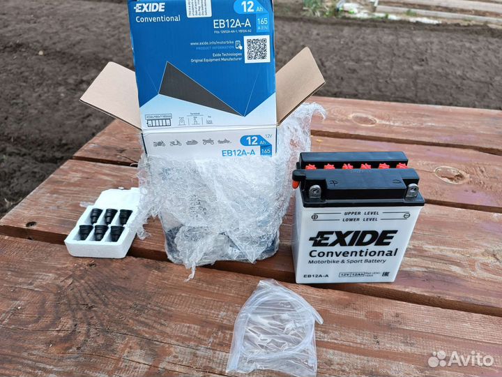 Аккумулятор exide 12v - 12ah