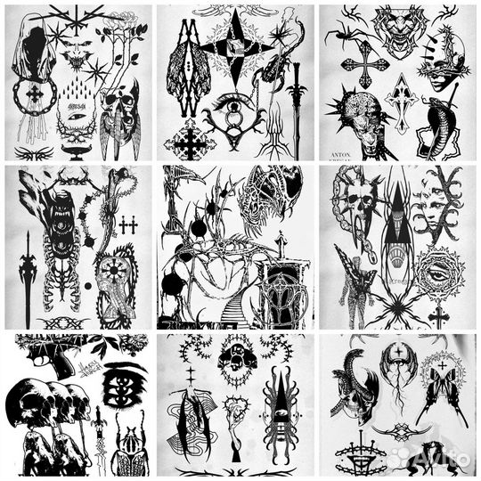 Модель на тату