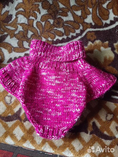 Шапка шлем, шапка с завязками, манишка