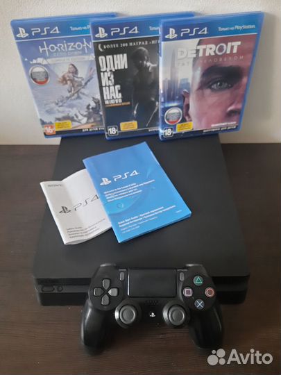 Sony Playstation 4 Slim с играми