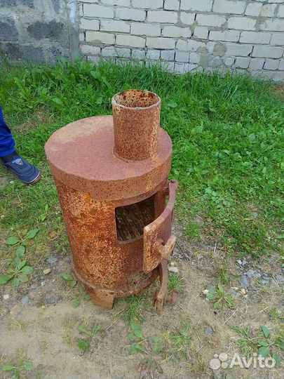 Печь буржуйка для гаража,дачи