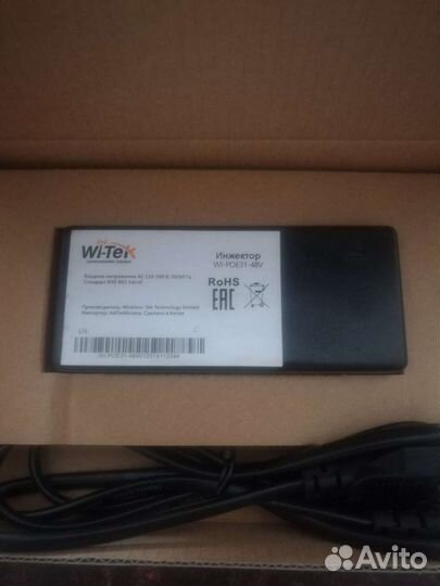 Инжектор PoE Wi-Tek WI-POE31-48V