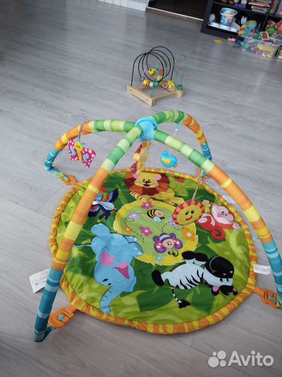 Развивающий коврик погремушки в подарок