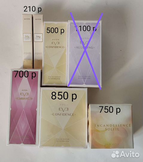 Парфюмерная вода avon