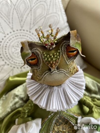 Царевна Лягушка, кукла ручной работы