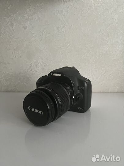 Зеркальный фотоаппарат canon eos 500d