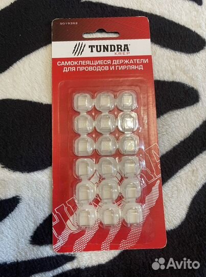 Самоклеющийся держатель для проводов и гирлянд
