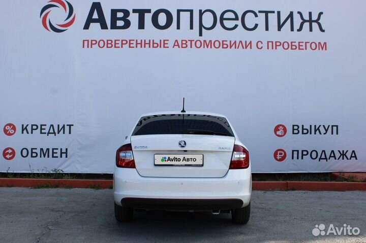 Skoda Rapid 1.6 AT, 2018, 94 500 км