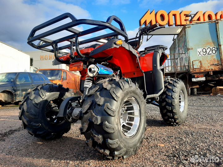 Квадроцикл LD125 R8 Red + цепи