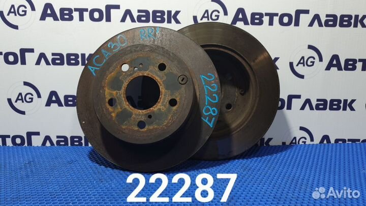 Диски тормозные Toyota RAV4