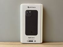 Pitaka iPhone 14 Black-Gray Twill