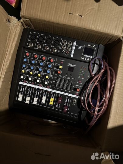 Xline XL PRO SM-1000 + активный микшер