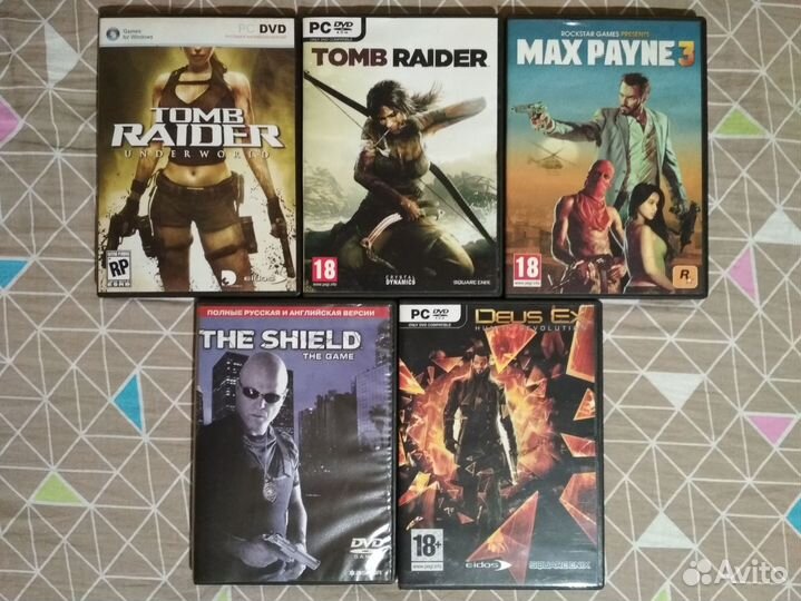 Пк игры на дисках