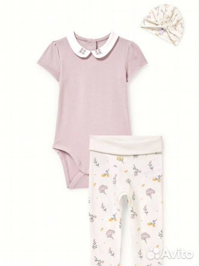 Боди штанишки и шапочка c&a 74