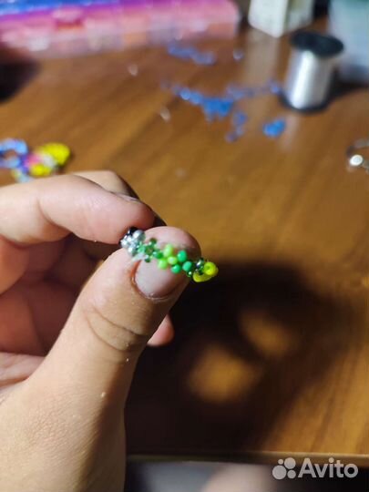 Кольца из бисера