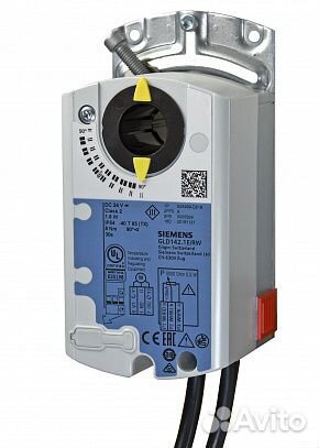 GLD141.1E/RW : Привод воздушной заслонки поворотн