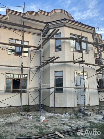 Фасад короед штукатурка покраска утепление