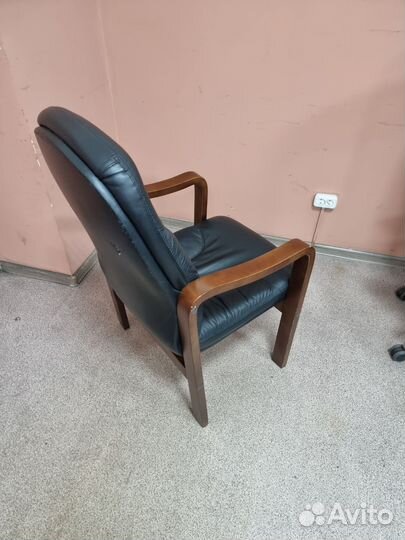 Стул натуральная кожа