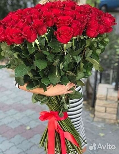 Высокие розы Гигантские розы Доставка цветов