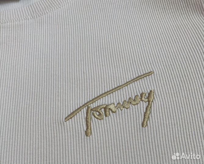 Футболка в рубчик Tommy Jeans новая оригинал