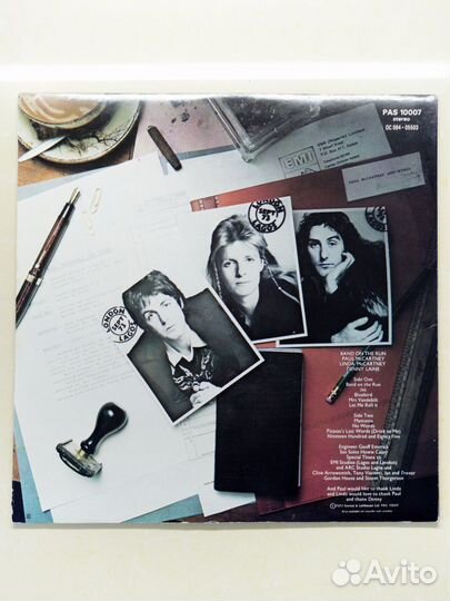 Paul McCartney Wings - Band On The Run LP