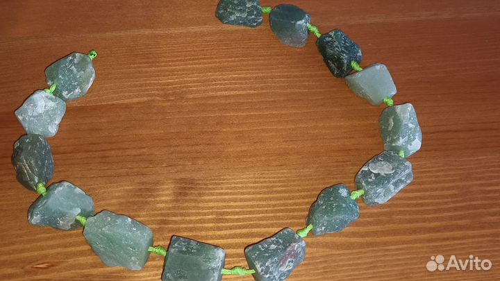 Бусины из нефрита,бусины для рукоделия